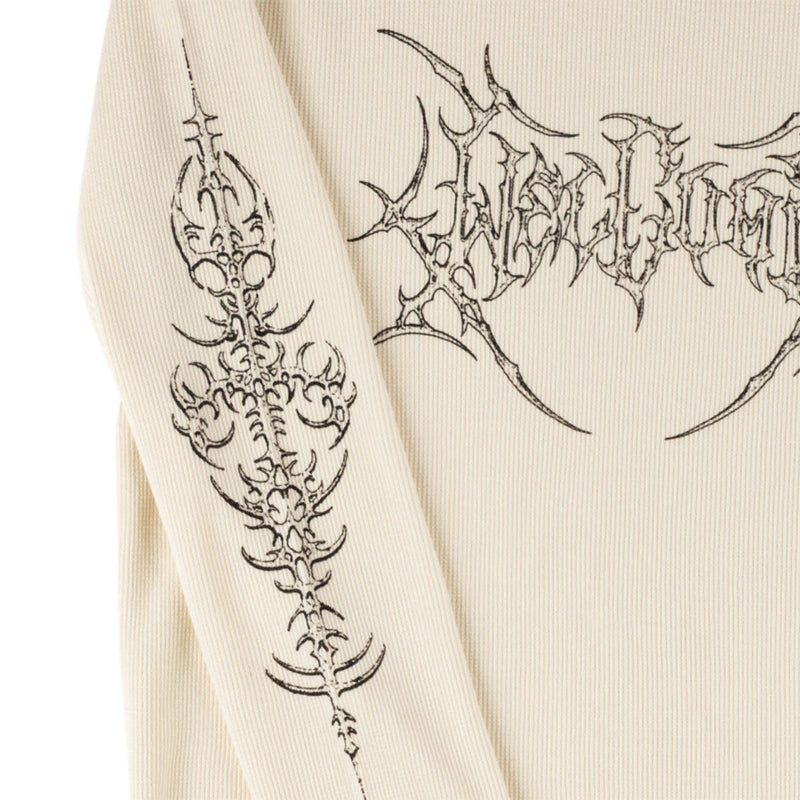 Welcome Gallant Long Sleeve Thermal Shirt - Bone