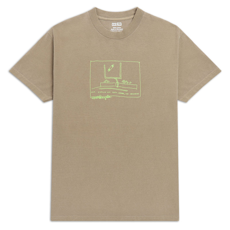 CCS Gonz 2001 Reissue T-Shirt - Faded Brown