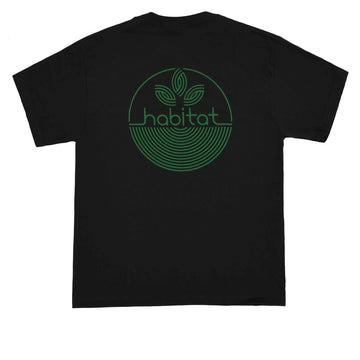 Habitat Circle Mark T-Shirt - Black