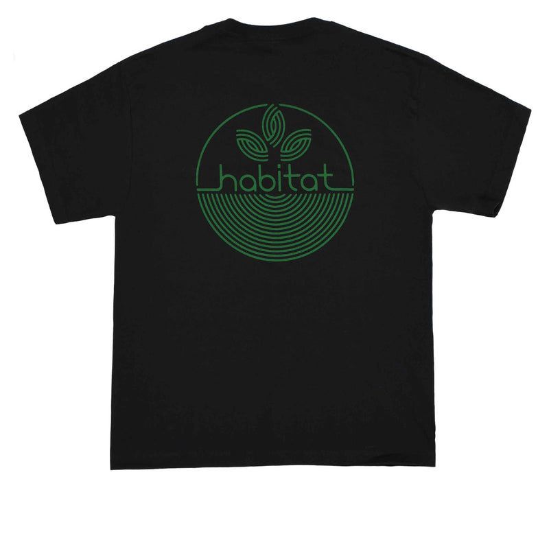 Habitat Circle Mark T-Shirt - Black