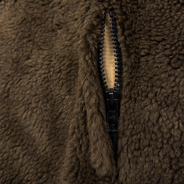 Magenta Meru Highneck Sweater - Brown