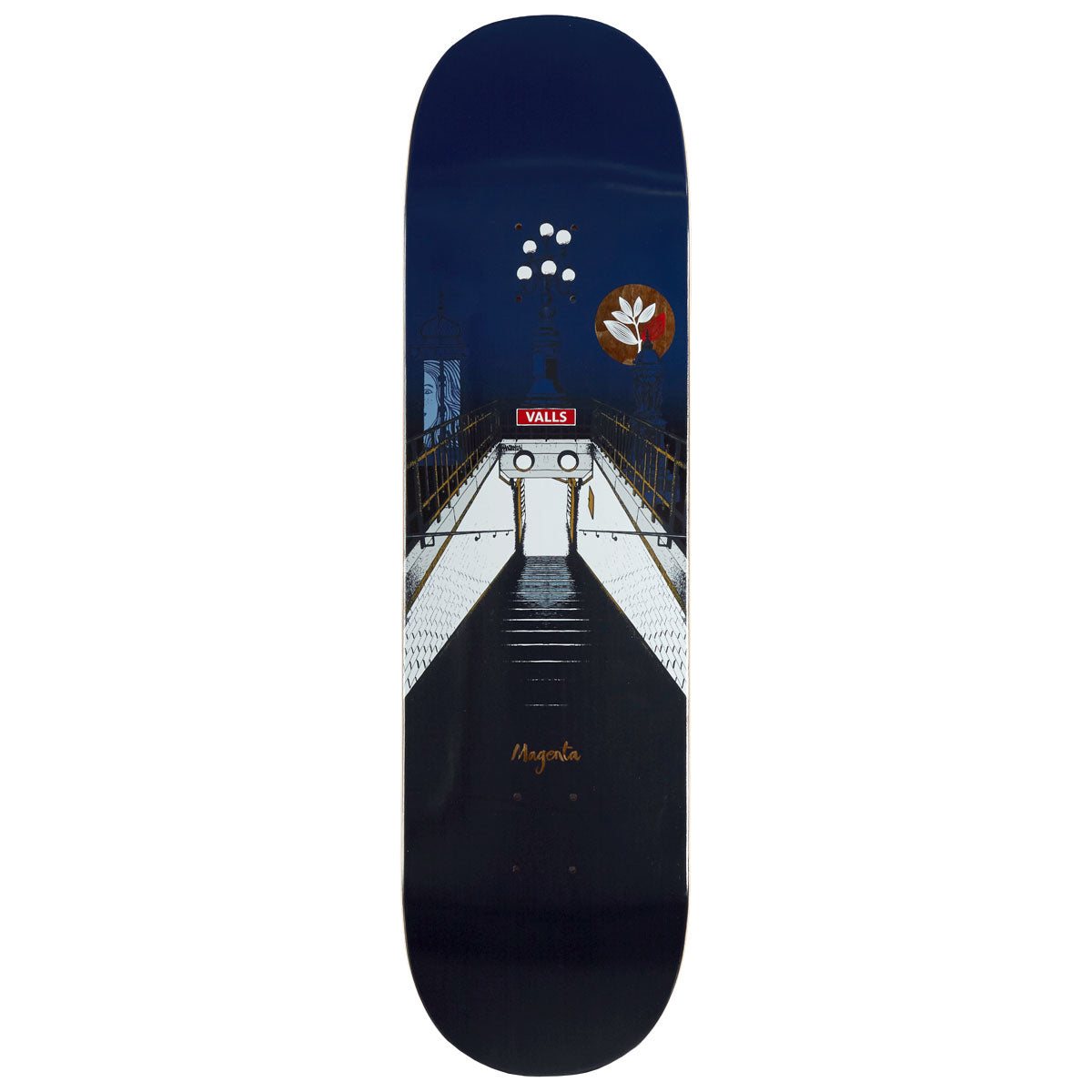 Magenta Leo Valls Metro Series Skateboard Deck - 8.50