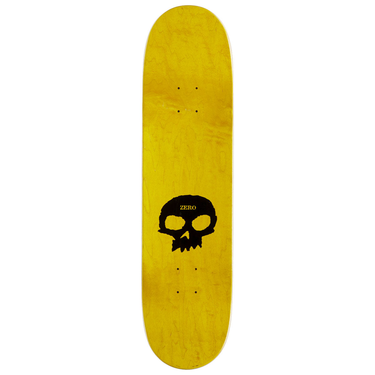 Zero Skateboard Deck Zero Single Skull 8.5