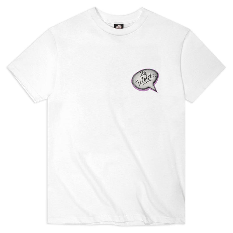 Violet Kader Put Your Money Where Your Mouth Is T-Shirt - White