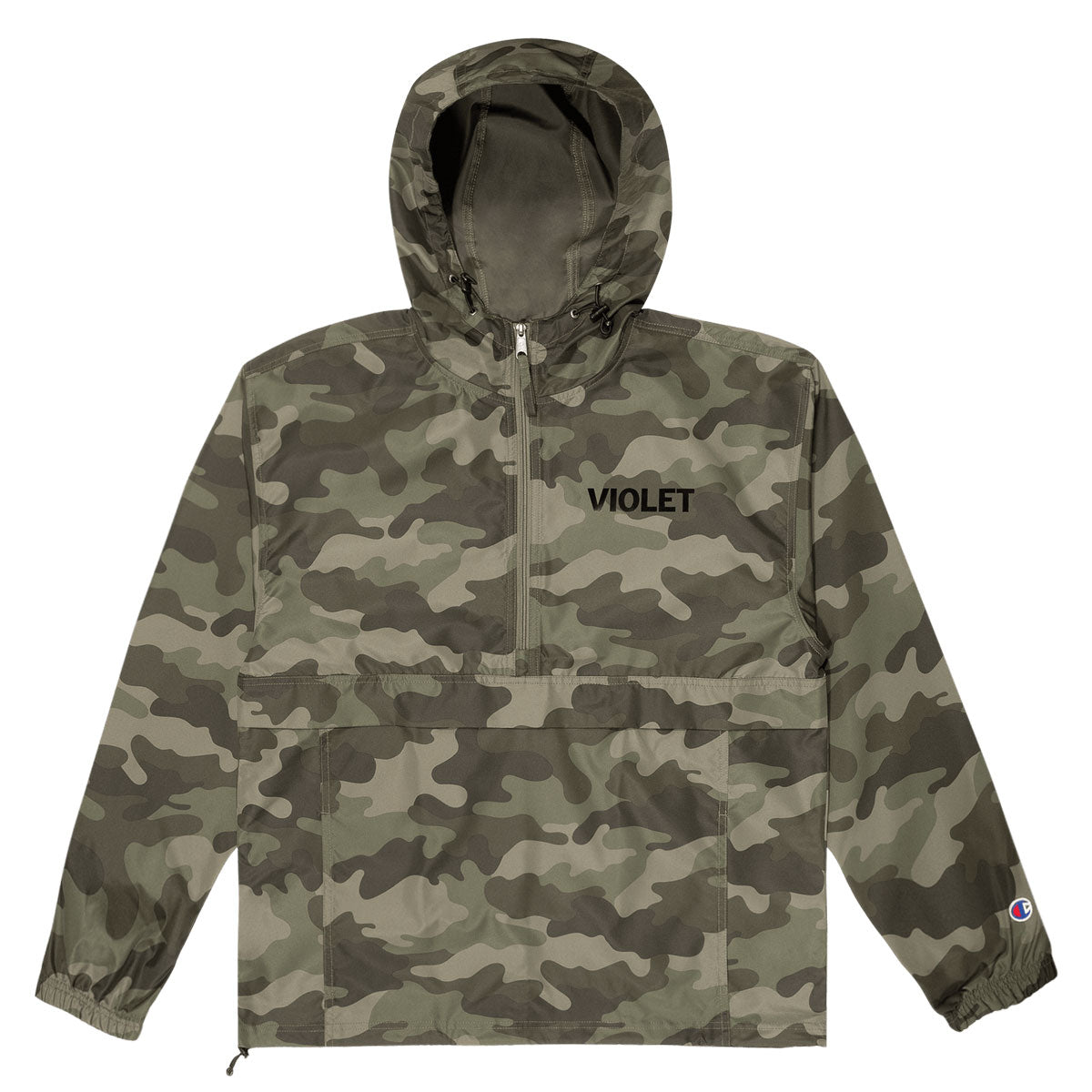 Violet Peace Jacket - Green Camo image 1