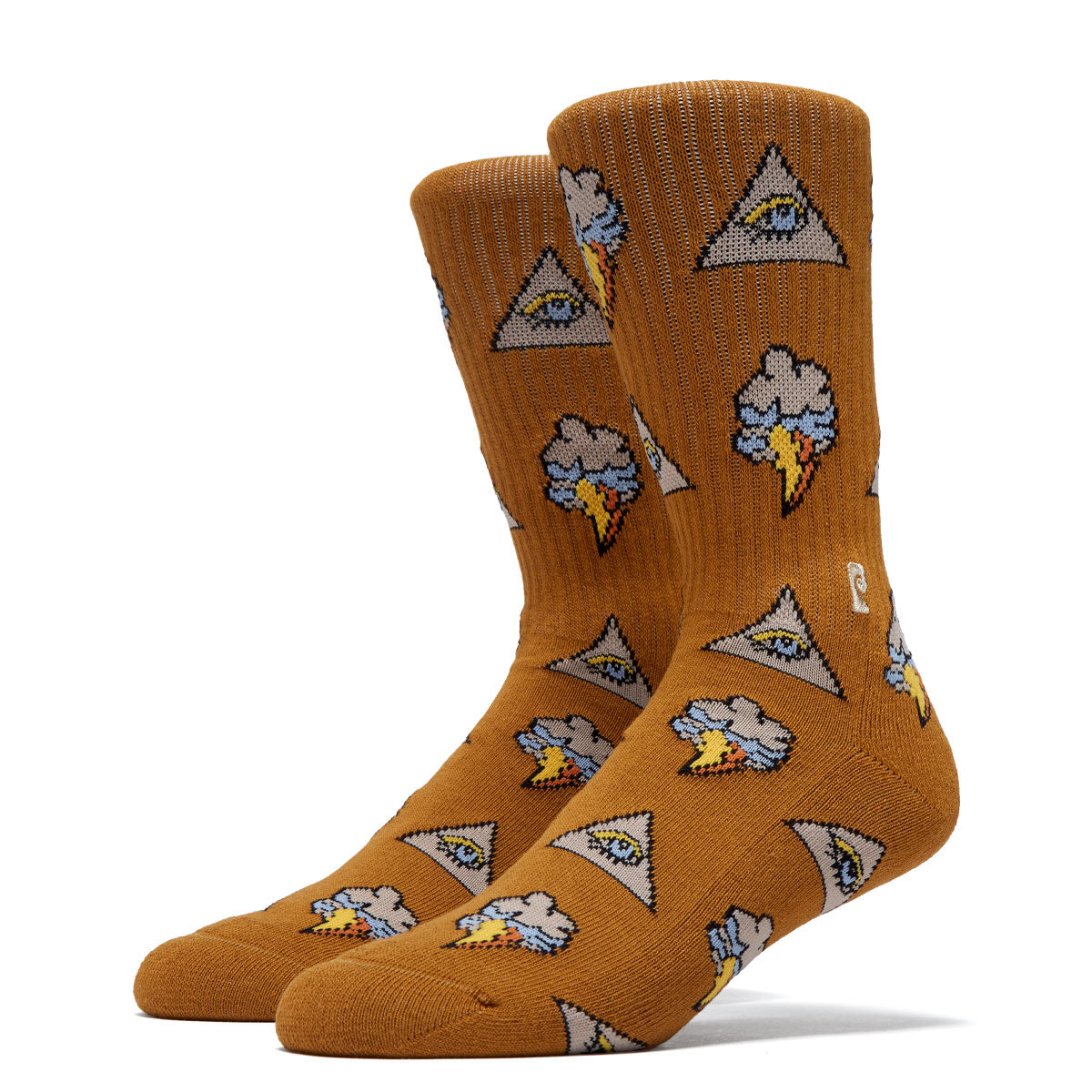 Psockadelic Eye Cloud Socks - Multi