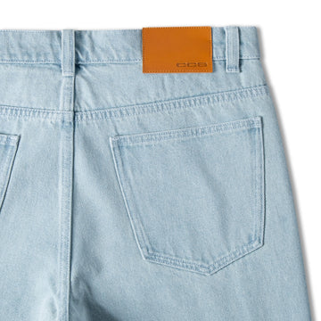 CCS Western Straight Denim Jeans - Bleach Wash