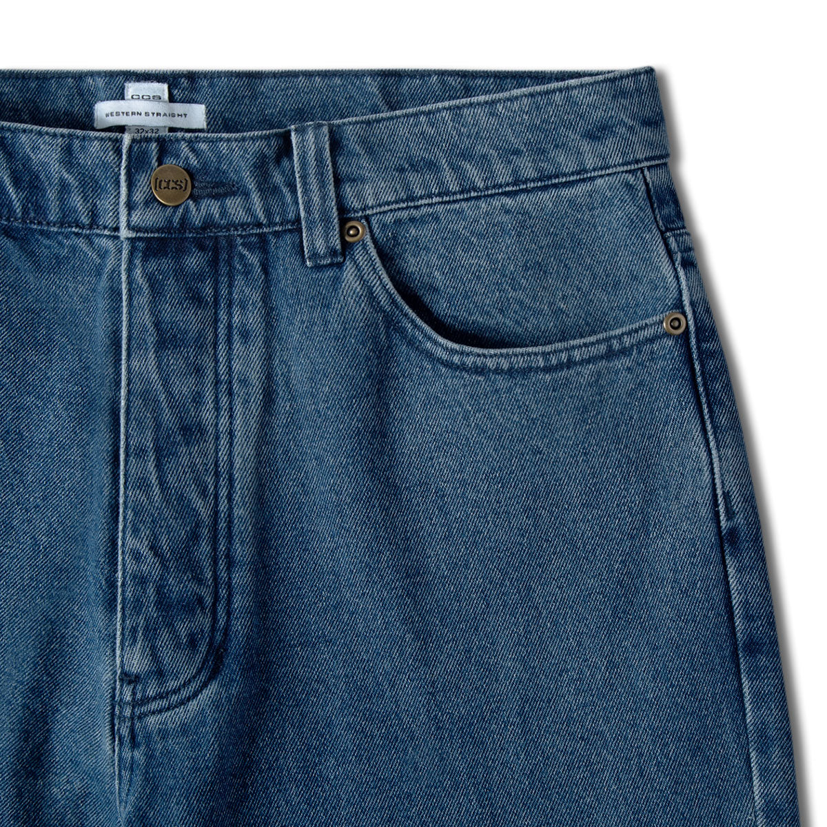 CCS Western Straight Denim Jeans - True Blue image 6