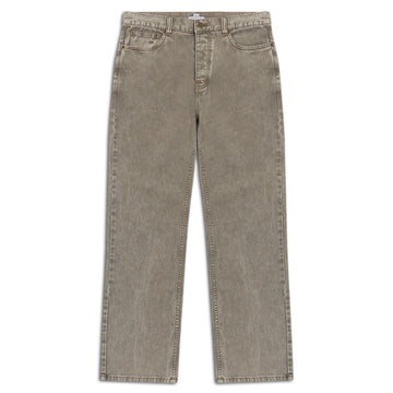 CCS Western Straight Denim Jeans - Faded Brown