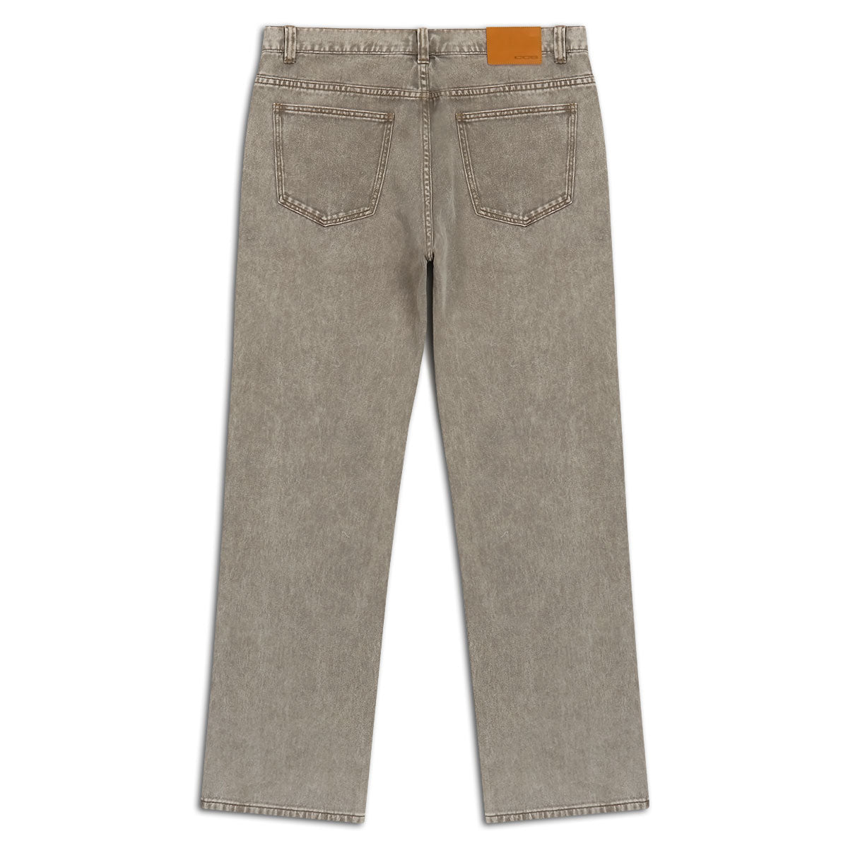 CCS Western Straight Denim Jeans - Faded Brown image 5
