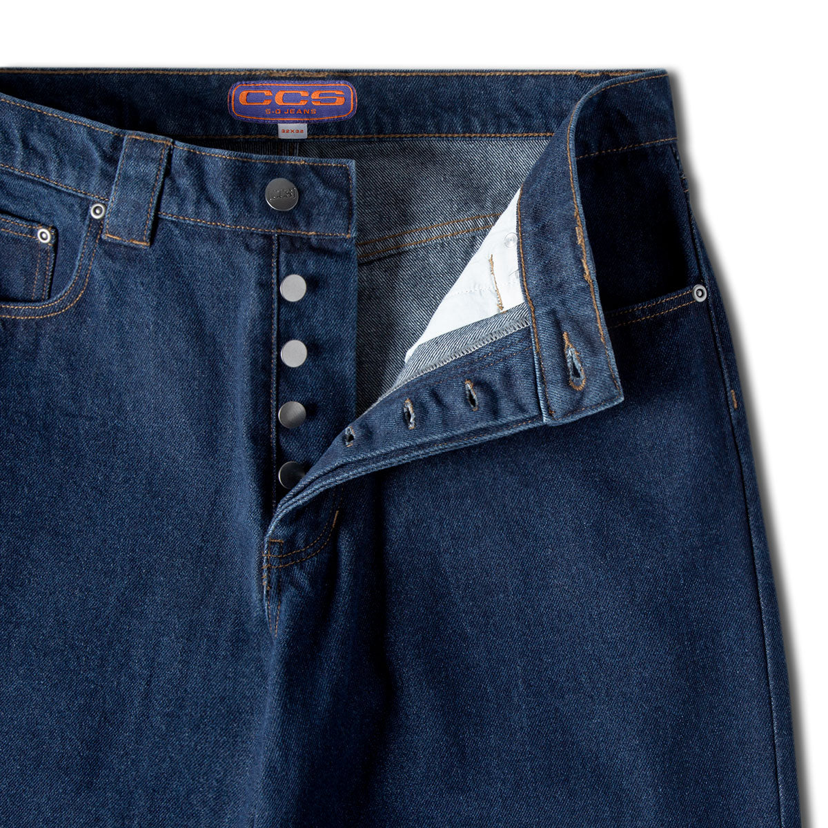 CCS 5-0 Jeans - Raw Indigo image 9