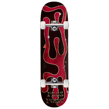 Flight Kiss Skateboard Complete - Blue/Gold Foil - 8.63