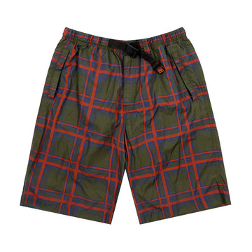Bronze 56k Plaid Shorts - Dark Green
