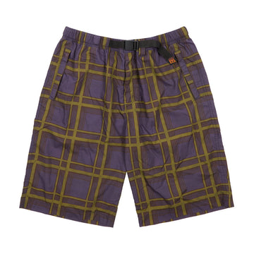 Bronze 56k Plaid Shorts - Purple