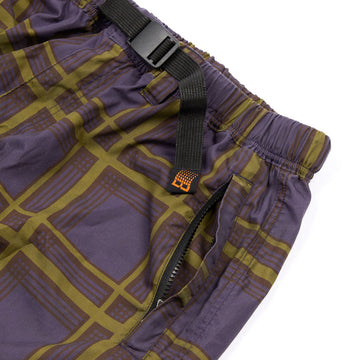 Bronze 56k Plaid Shorts - Purple
