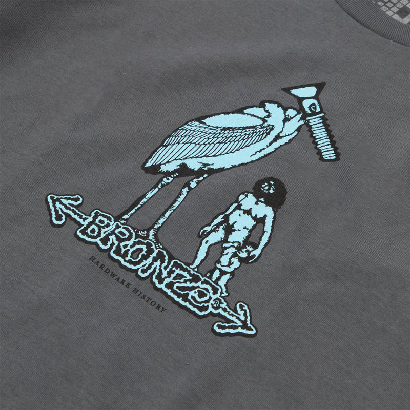 Bronze 56k Hardware History T-Shirt - Charcoal