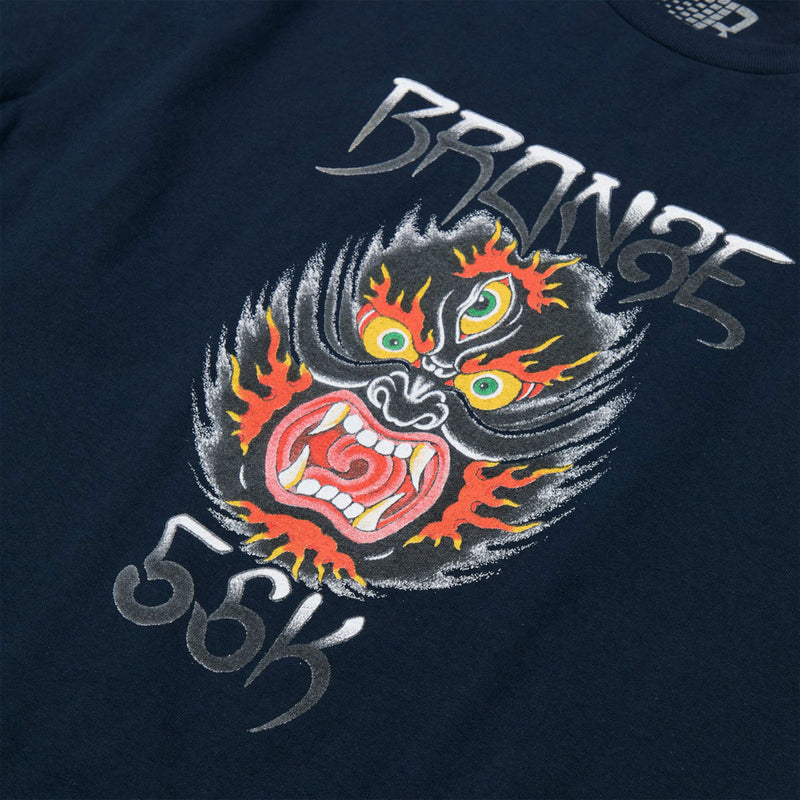 Bronze 56k Beast T-Shirt - Navy
