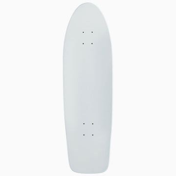 Dogtown Cross Logo 70s Rider Skateboard Complete - Gloss White/Metallic Red Cross - 9.00