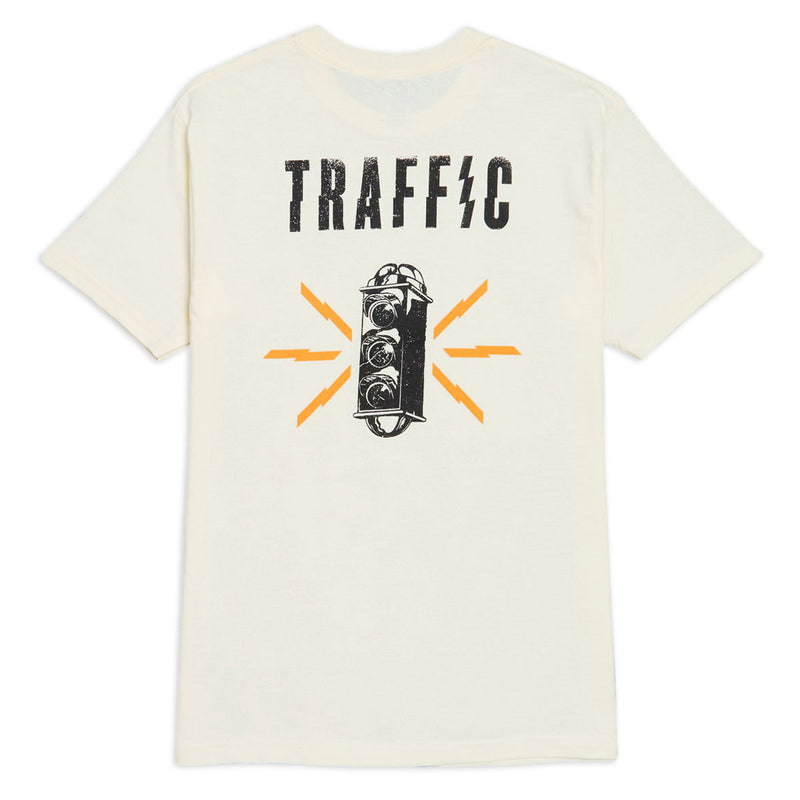 Traffic Caution T-Shirt - Cream
