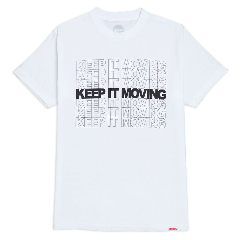 Hopps Keep It Moving T-Shirt - White