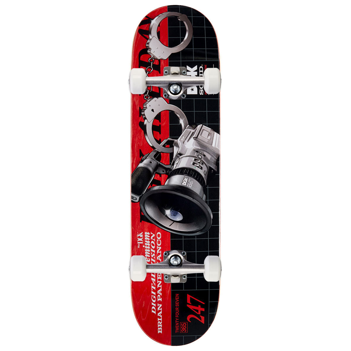 美品　DGK SKATEBOARD コンプリートセット　7.8インチ　abec7 classic-dot-mid.jpg