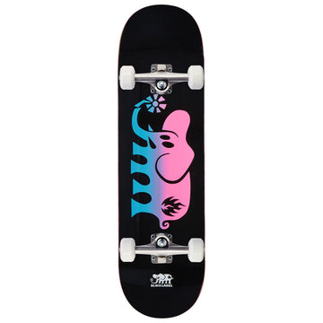 Black Label Elephant Fade Skateboard Complete - 8.25