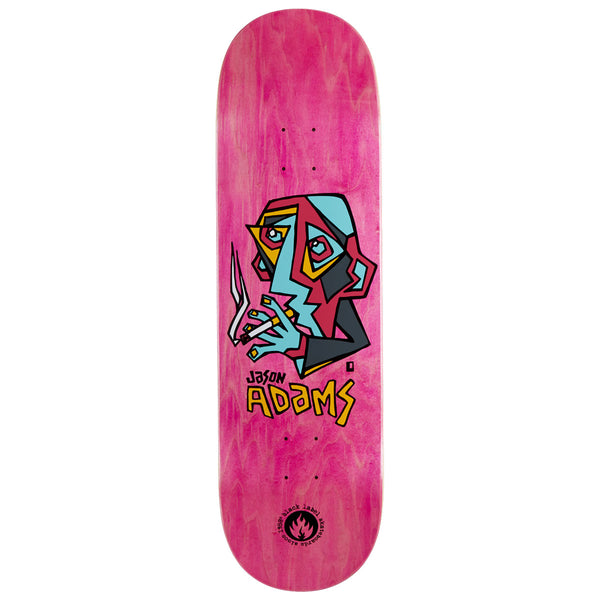 Black Label Jason Adams Smoking Section Skateboard Deck - Assorted
