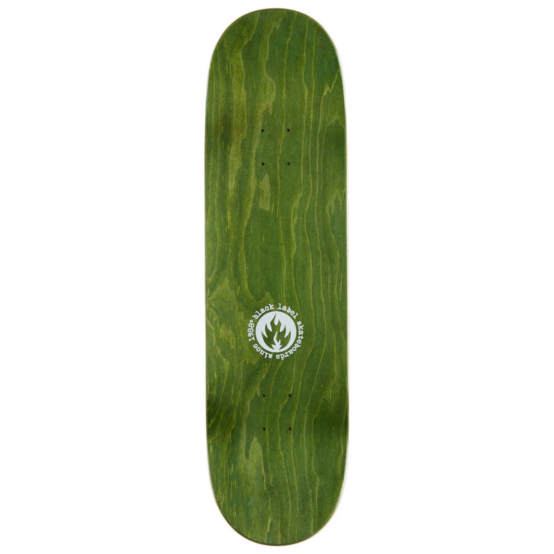 Black Label Jason Adams Smoking Section Skateboard Complete - Assorted Stains - 9.00