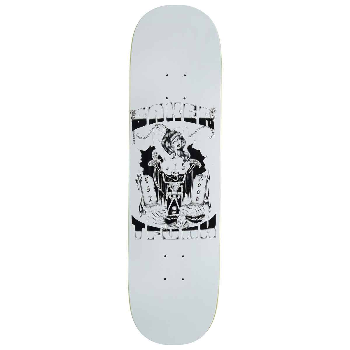 Baker Tristan T-Funk Funkhouser Skatecreep Skateboard Deck - 8.50