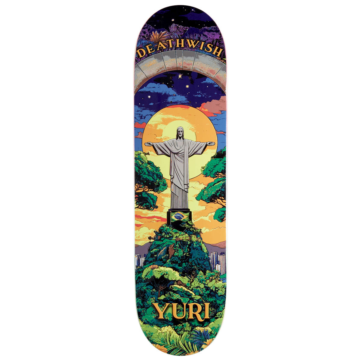 Deathwish Yuri Facchini The Redeemer Skateboard Deck - 8.25
