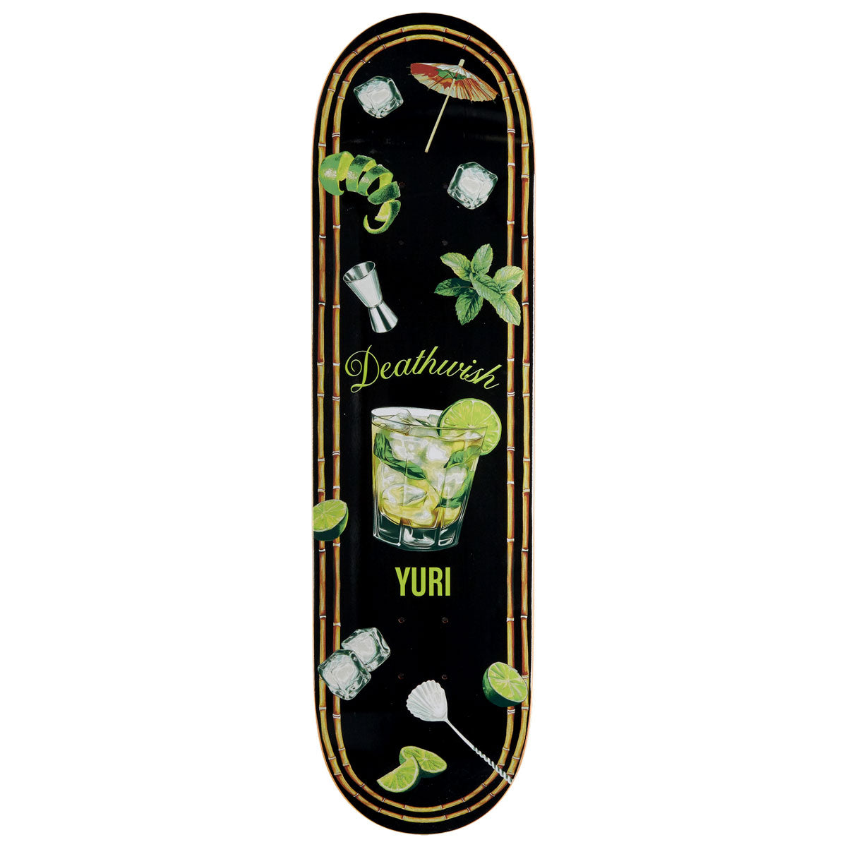 Deathwish Yuri Facchini Remedy Skateboard Deck - 8.475
