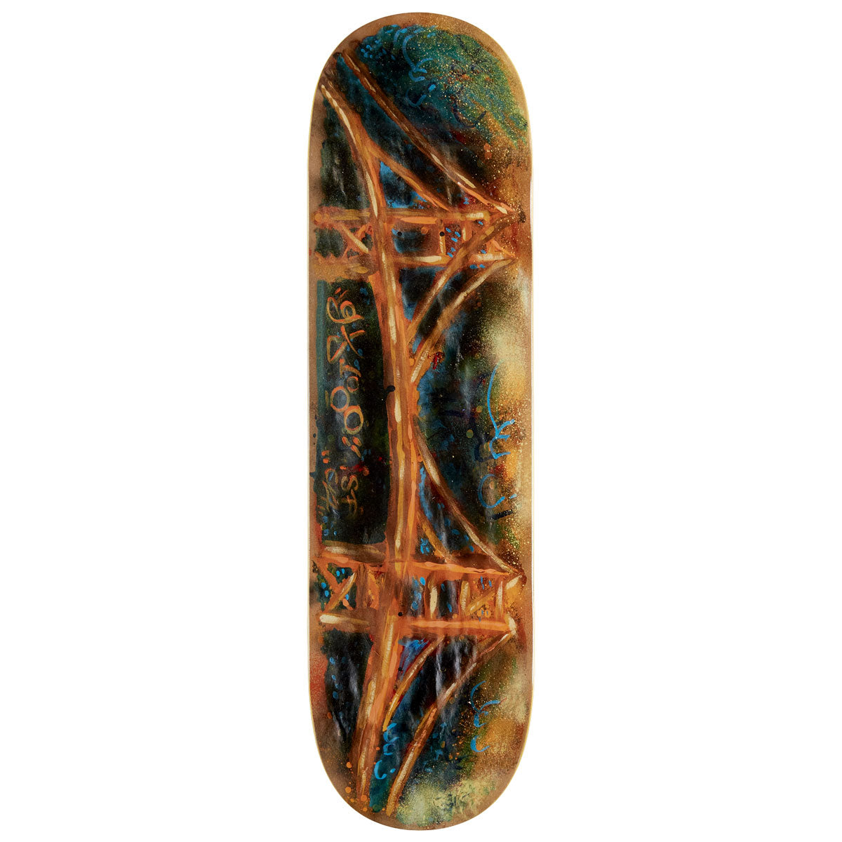 GX1000 Golden Gate Skateboard Deck - 8.75
