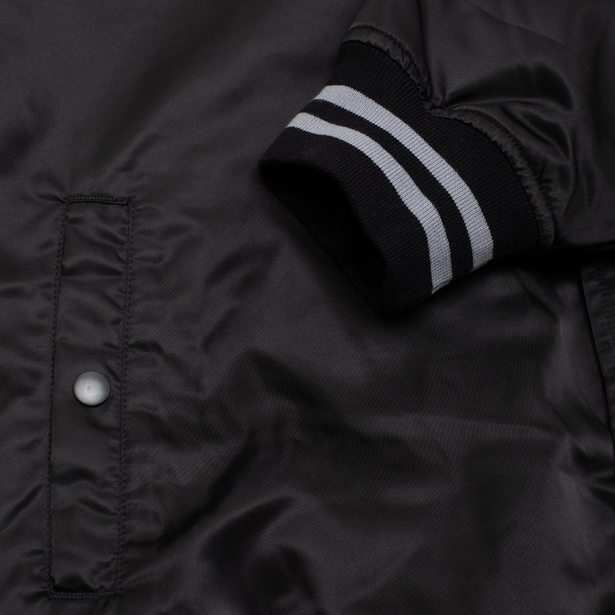 GX1000 Satin Bomber Jacket - Black image 4