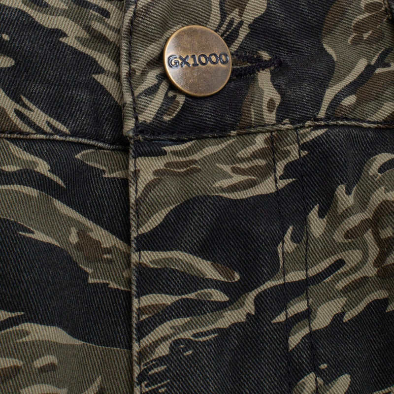 GX1000 Baggy Pants - Green Tiger Camo