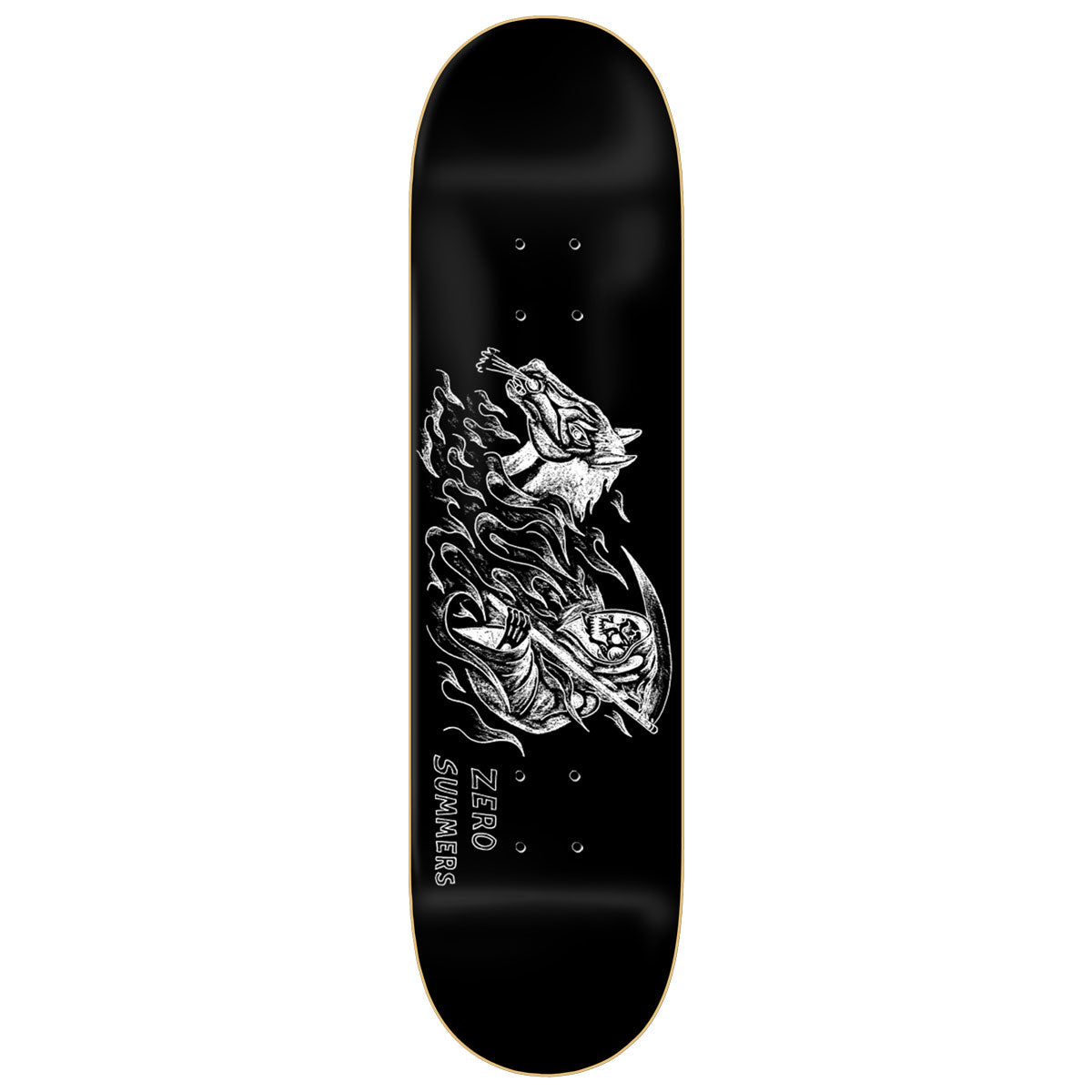 Zero Heavy Slime Reaper Summers Skateboard Deck - 8.75