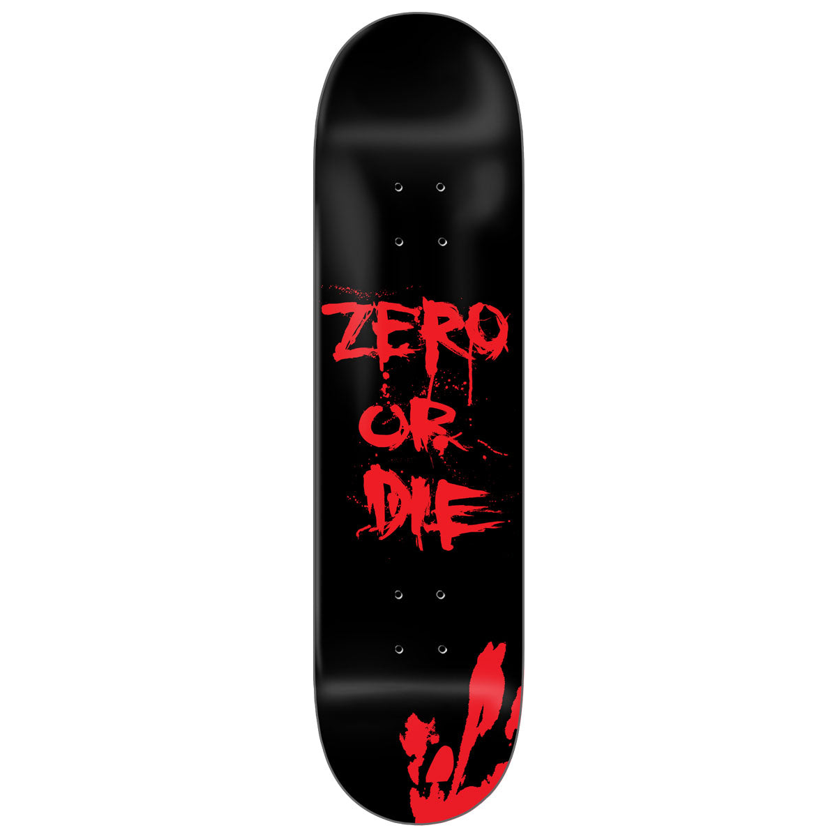 Zero Skateboards Signature Bold Skateboard Deck - 8.25
