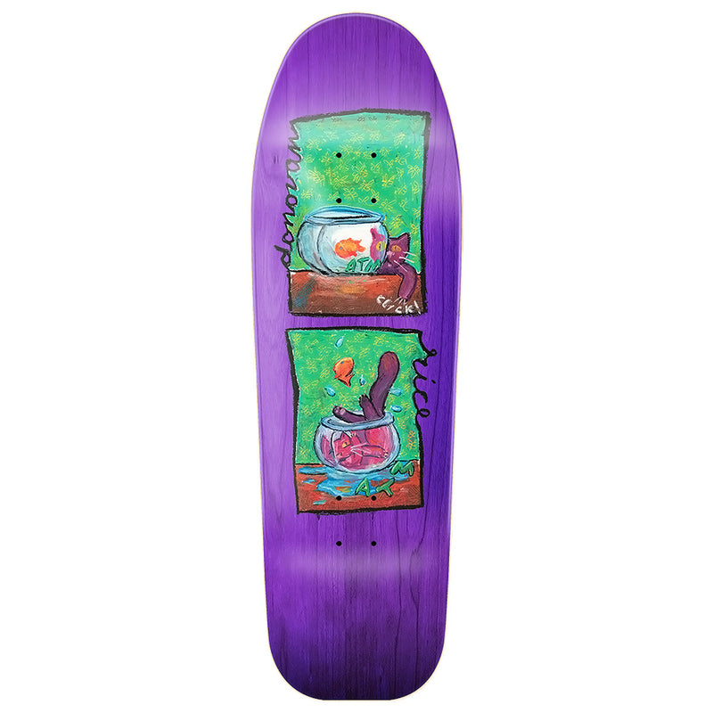 ATM Donovan Rice Fish Bowl Shaped Skateboard Deck - 10.00