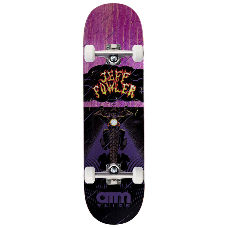ATM Jeff Fowler Moto Skateboard Complete - 8.75