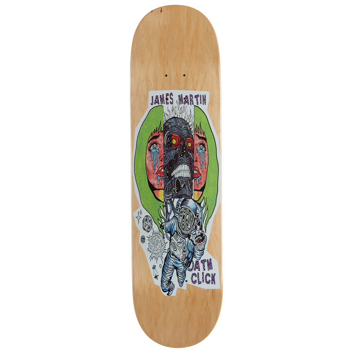 ATM James Martin Terminator Skateboard Deck - 8.25