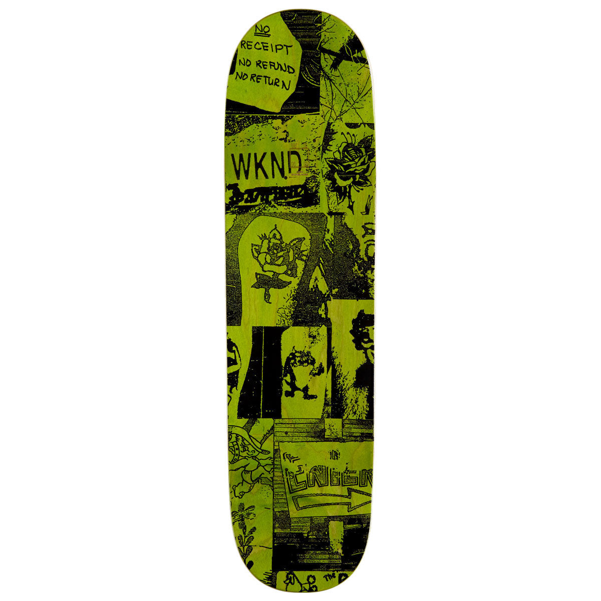 WKND Who Me Trevor Thompson SN Skateboard Deck - Green - 8.50