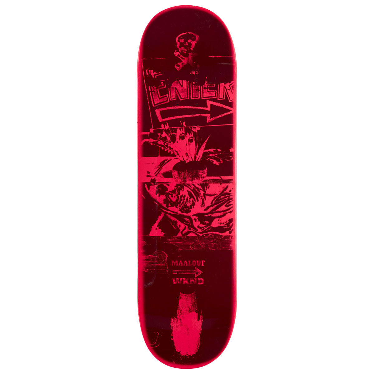 WKND Enter Christian Maalouf SN Skateboard Deck - Pink - 8.25