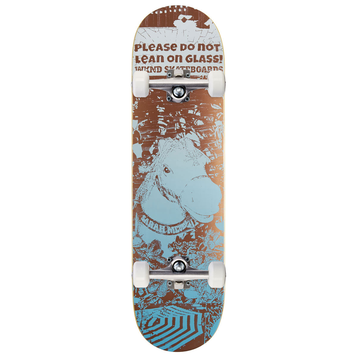 Skateboard No Rules R-Pro Abec 1 - Orange - Modèle Dune Art. 240