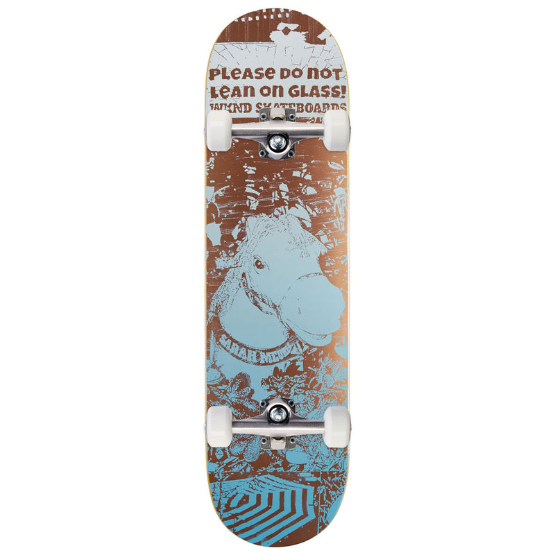 WKND Please Do Not Lean On Glass Sarah Meurle PS Skateboard Complete - Multi - 8.25