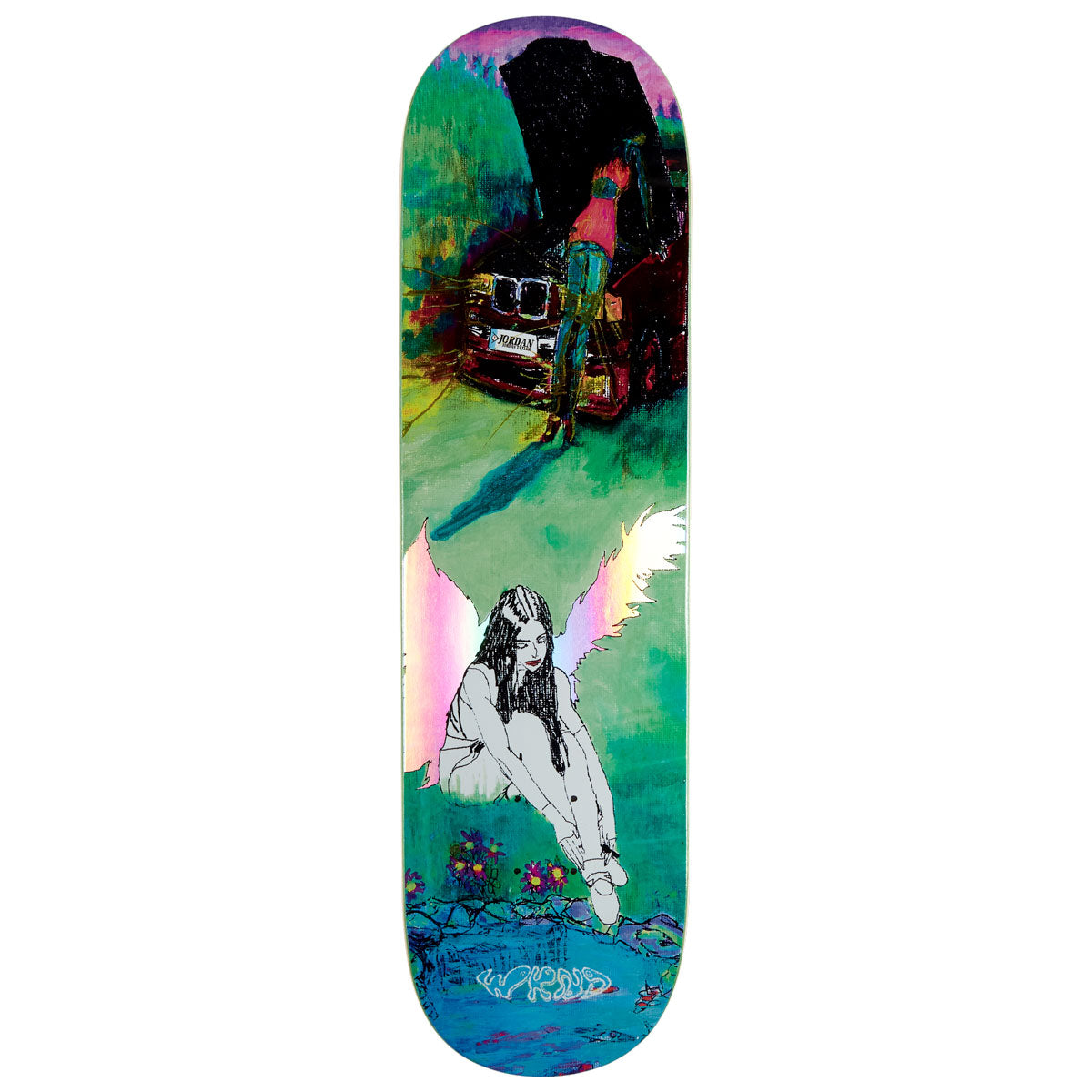 WKND SD1 Jordan Taylor SN Skateboard Deck - Multi - 8.50