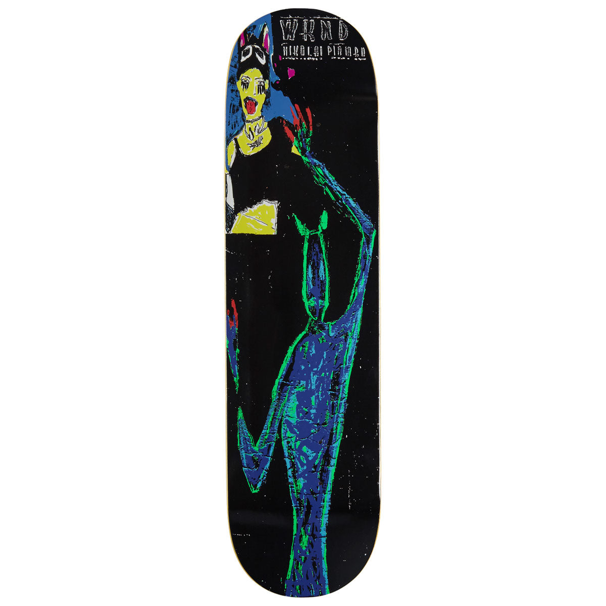 WKND SD3 Nikolai Piombo WB Skateboard Deck - Multi - 8.00