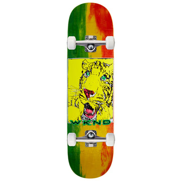 WKND Tiger Team SN Skateboard Complete - Tie Dye - 8.125