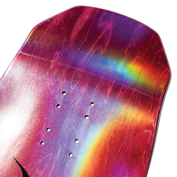Welcome Torment On A Dark Lord Skateboard Complete - Dark Red Stain/Transparent Prism Foil - 9.85