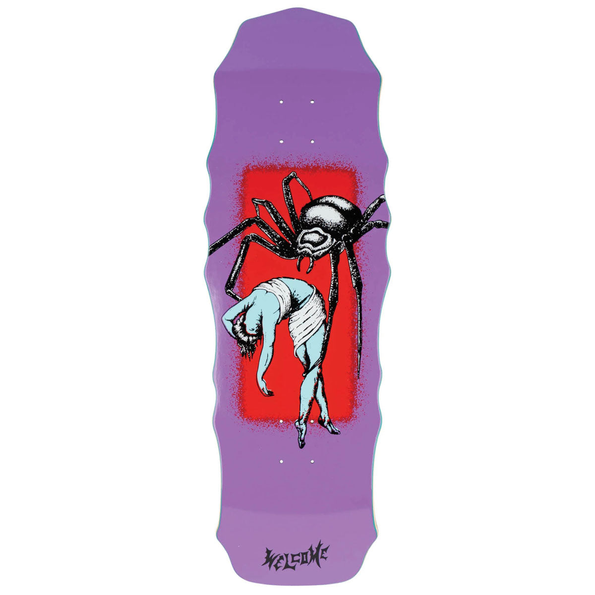 Welcome Widow On A Widow Skateboard Deck - Purple - 10.00