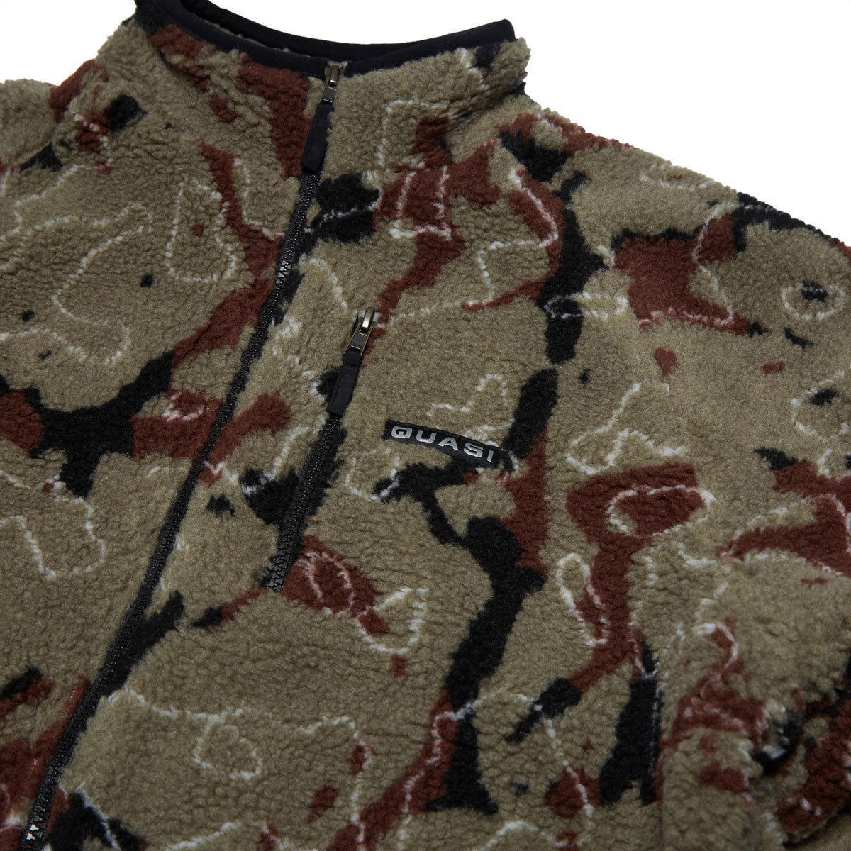 Quasi Juno Full Zip Jacket Jacket - Earth image 4