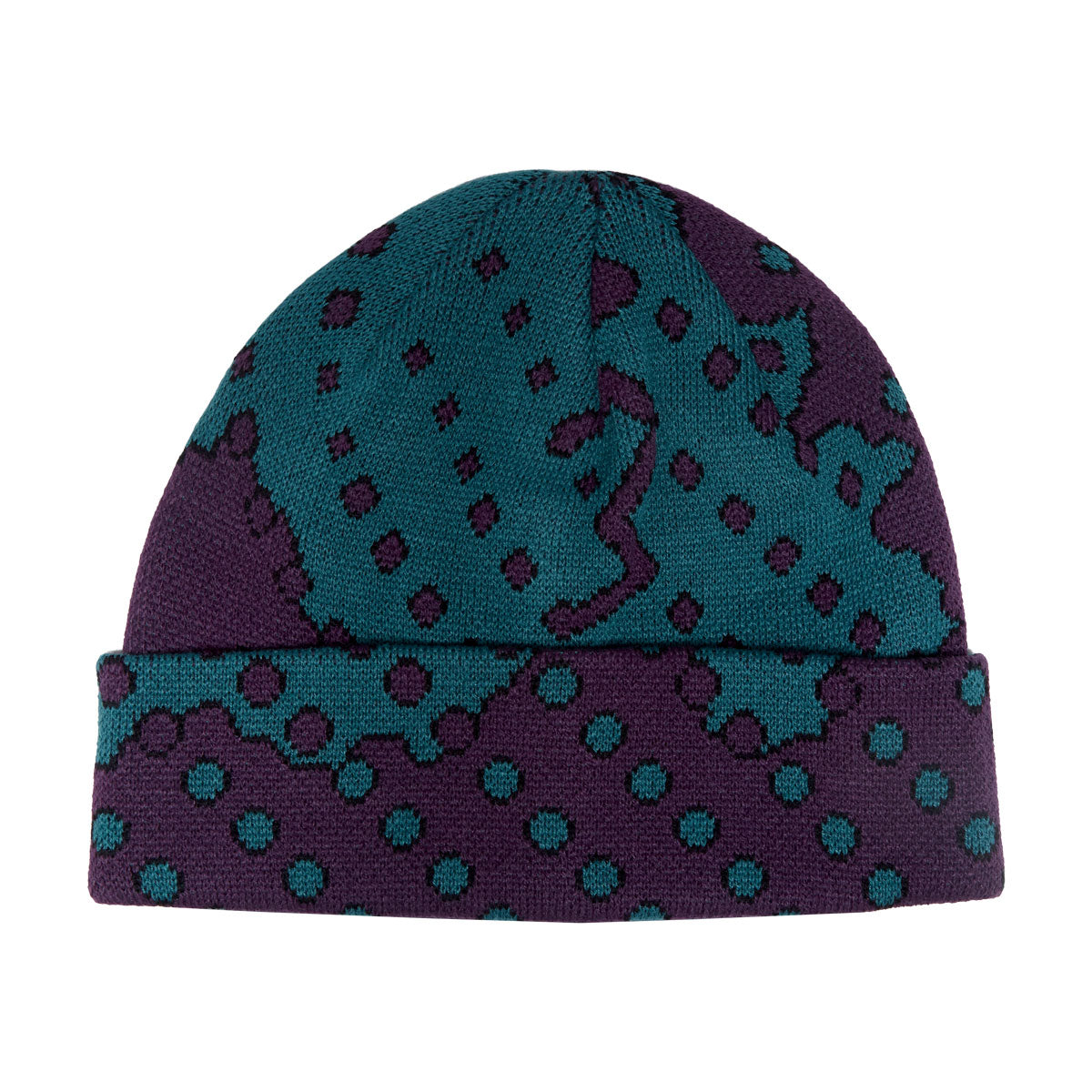 Quasi Dither Beanie - Eggplant image 2